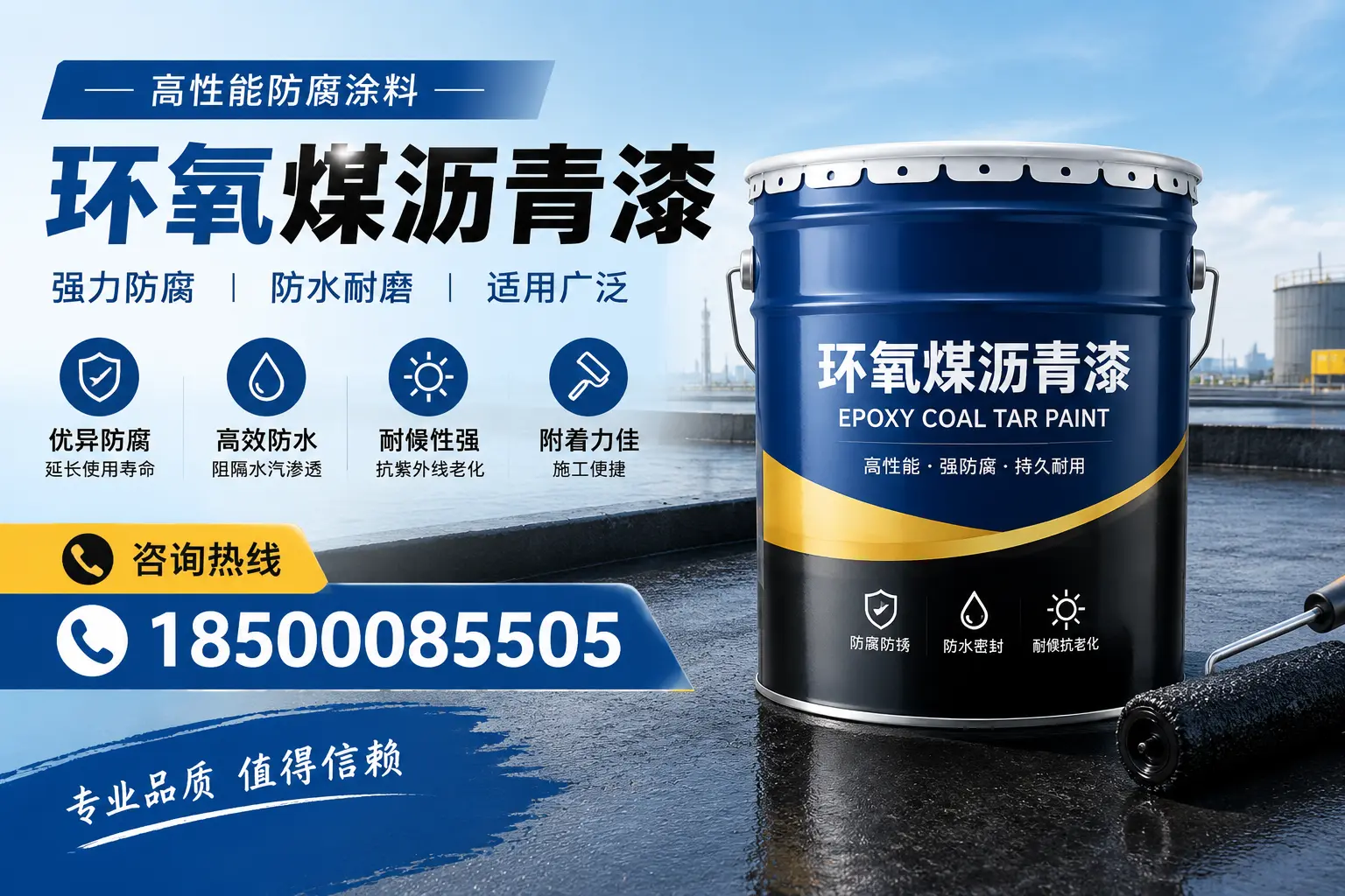 环氧煤沥青漆的主要成分与功能,泰州用户深度了解